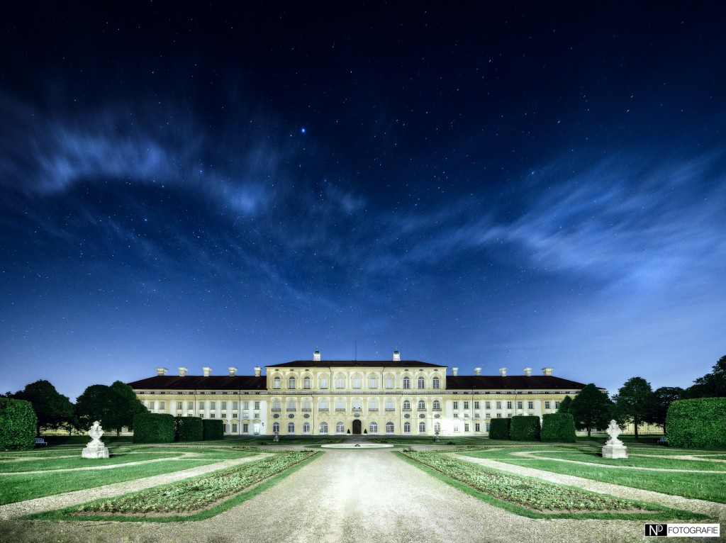 Schloss Schleissheim bei Nacht